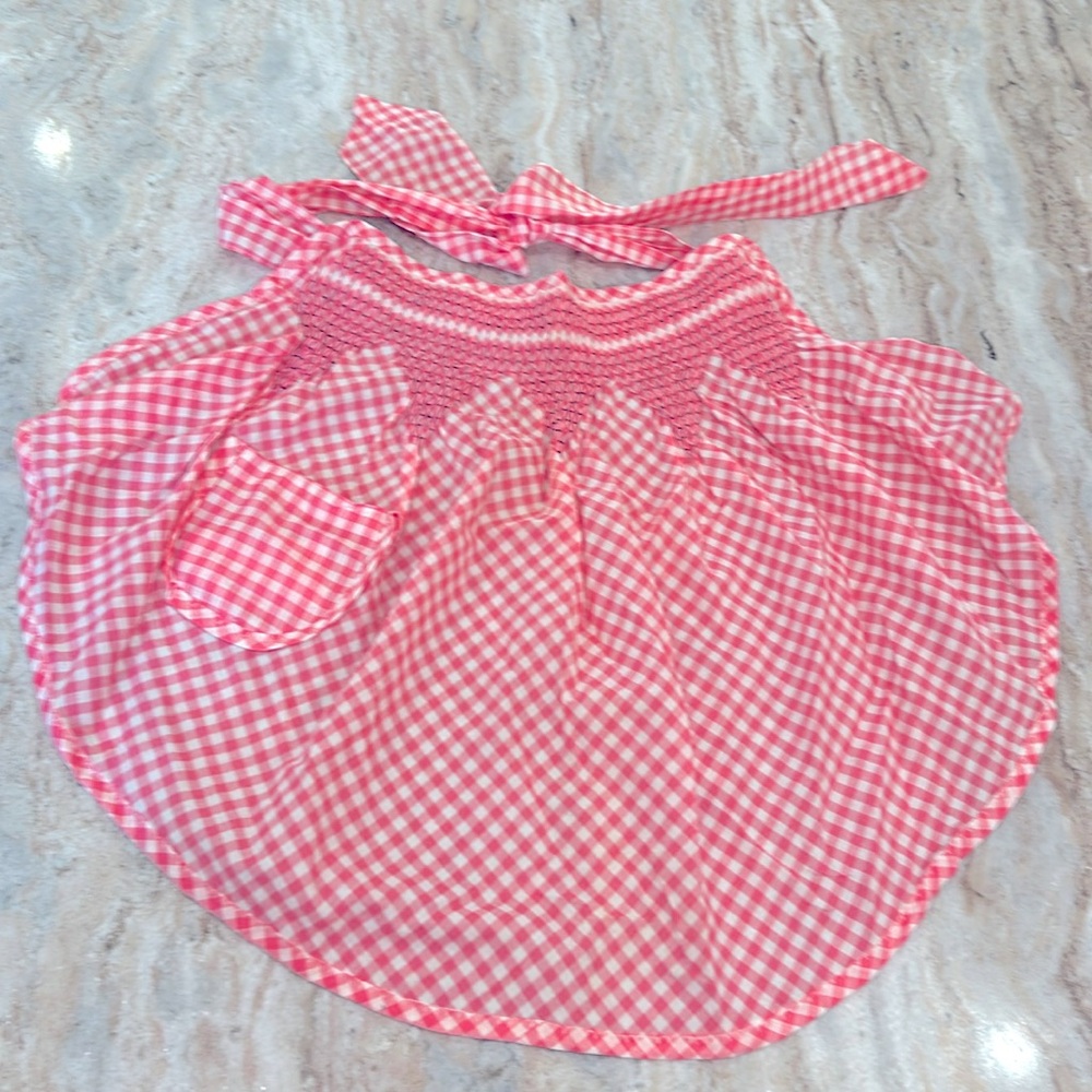 Vintage Hand-smocked Apron